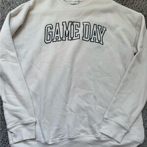 Game Day Cream Sweatshirt